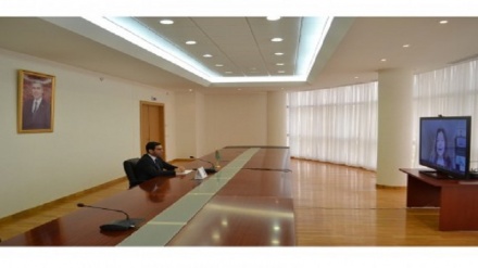 TÜRKMENISTAN MA-DA EKSTREMIZMIŇ ÖŇÜNDEN DUÝDURYLMAGY BOÝUNÇA ÝOKARY DEREJELI MASLAHATA GATNAŞDY