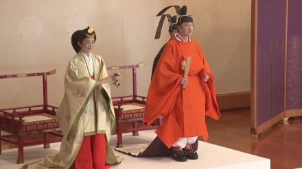 立皇嗣の礼で、秋篠宮さまの皇位継承順位1位を国内外に宣言