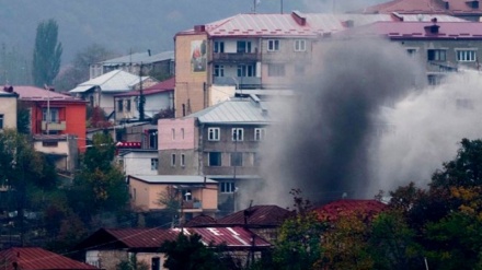Bombardohet qyteti më i madh në rajonin Nagorni-Karabak