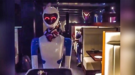 (VIDEO) Il ristorante del futuro? Robot al posto di cameriere!