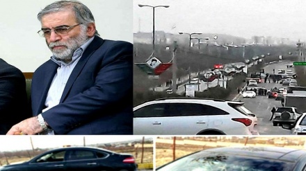 شهادت دانشمند هسته ای ایران در حمله تروریستی+ تصاویر