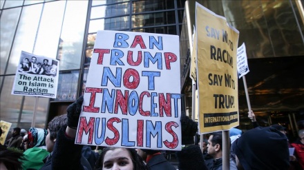 米大統領選、ＮＹで反トランプ・デモが実施