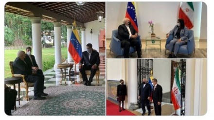 扎里夫会见马杜罗