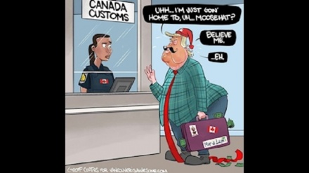 Истиқболи корбарони Аврупо ва Амрико аз карикатураҳои пасазинтихоботии Амрико