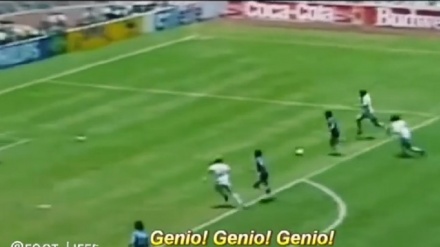 Quel goal per punire l'Inghilterra per il sopruso delle Malvinas (VIDEO)