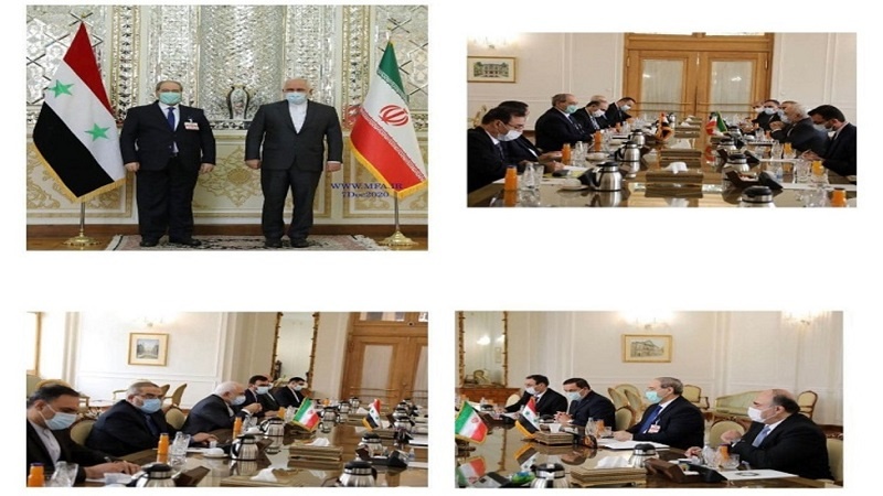 دیدار وزیران امورخارجه ایران و سوریه در تهران