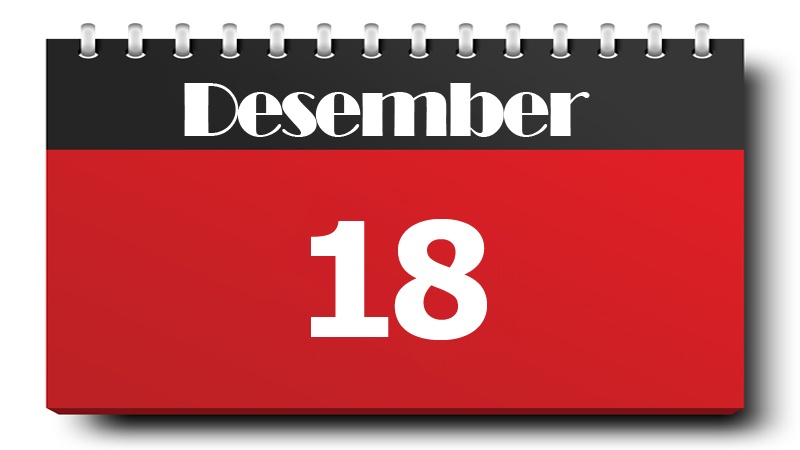 Lintasan Sejarah 18 Desember 2020