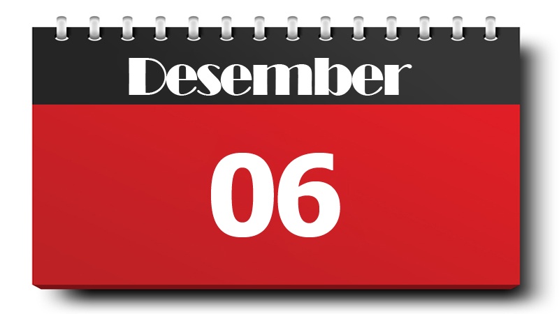 Lintasan Sejarah 6 Desember 2020