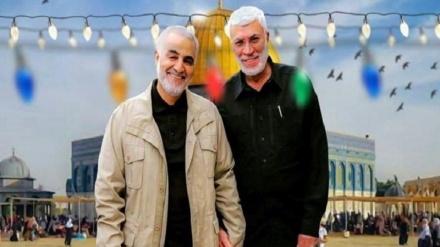 Líder bareiní: Mártires Soleimani y Al-Muhandis, escuela viva de Yihad en camino de Dios