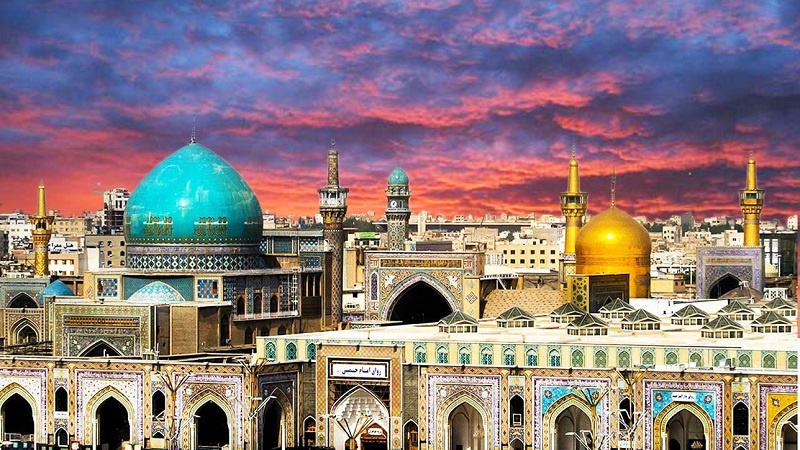 イラン北東部聖地マシュハドにあるモスク