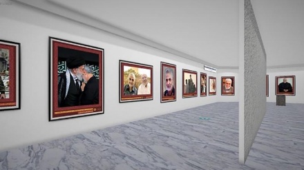 日本で、殉教したソレイマーニー司令官のバーチャル写真展が開催