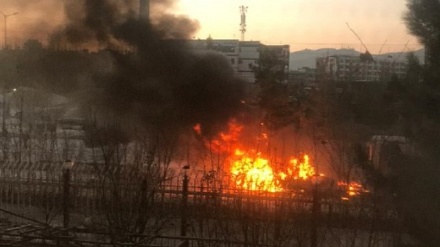 اصابت چندین راکت به کابل +صوت