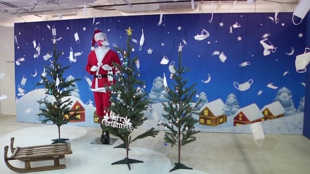 日本でマスクの展示会