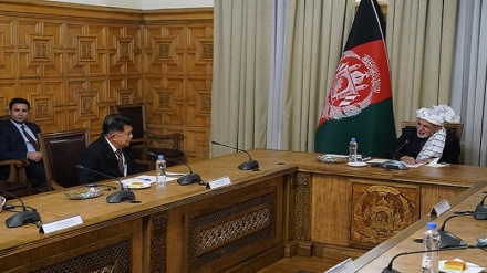 دیدار اشرف غنی با دبیرکل  سازمان علمای محمدیه اندونزی 