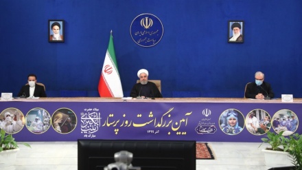 鲁哈尼：伊朗人民永远不会忘记护士团体的贡献