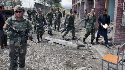 Толибон гуруҳи ҳужумида  13 афғон ҳарбийлари ҳалок бўлди (видео)