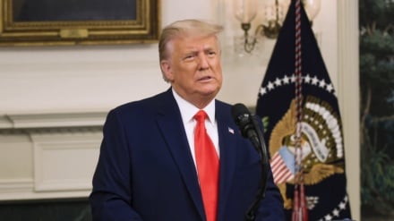 特朗普反对批准新的美国国防预算