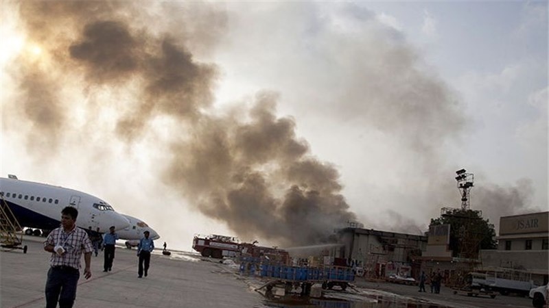  پروازهای فرودگاه کابل پس از دو ساعت از این حمله از سر گرفته شد