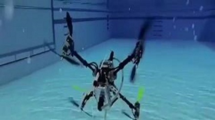 Сув остида ҳаракатланадиган дрон (видео)