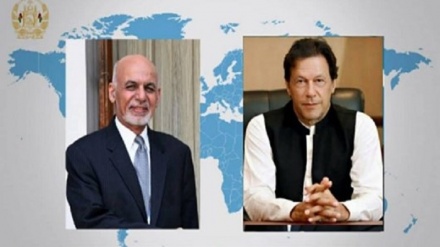 روند صلح افغانستان، محور گفتگوی اشرف غنی و عمران خان