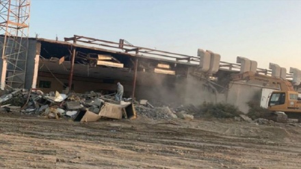 تخریب یک مسجد در یورش نیروهای سعودی به العوامیه