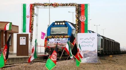 Peresmian Jalur Kereta Api Khaf-Herat