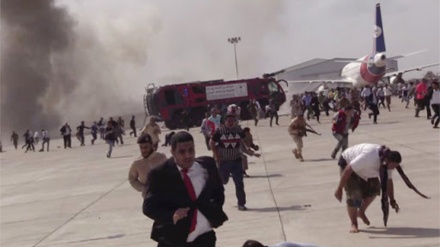 Milisi UEA Dituduh Dalangi Ledakan Mematikan di Bandara Aden