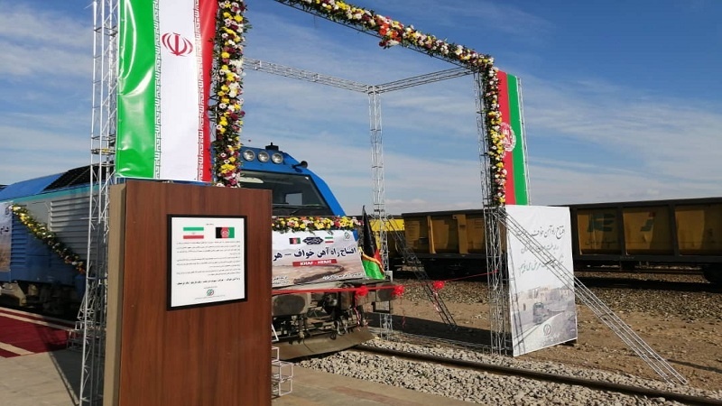 خط آهن خواف-هرات زمینه‌ساز توسعه صادرات مواد معدنی افغانستان است