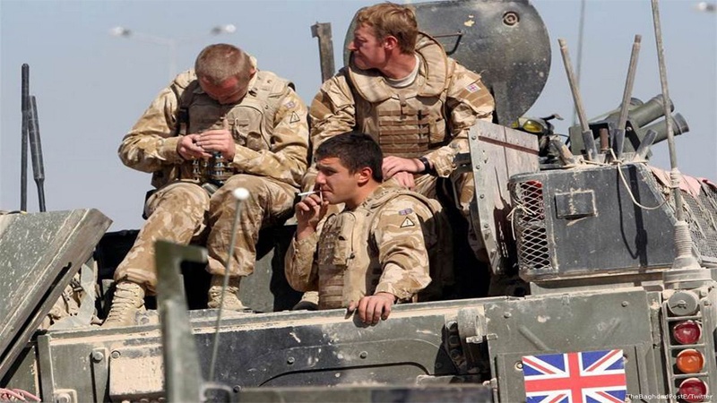 Pasukan Inggris di Irak.