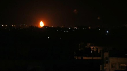 Artillería de Israel bombardea el centro de la Franja de Gaza