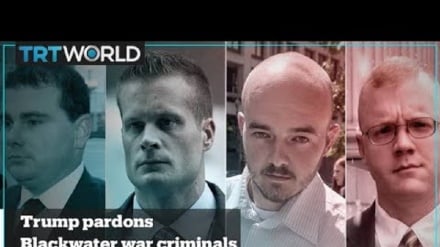 Msamaha wa Trump kwa watenda jinai za kivita wa Black Water; kuzifanya hazina thamani roho na maisha ya raia wasio Wamarekani