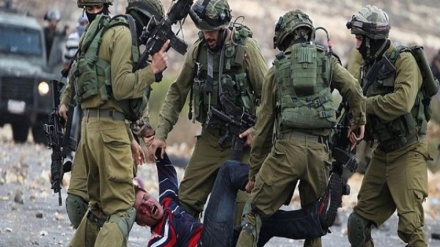 Militares sionistas detienen a 9 palestinos 