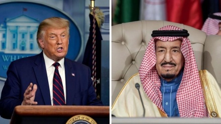 טראמפ שוחח עם מלך סעודיה