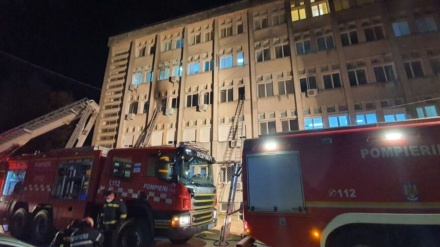 罗马尼亚一医院发生火灾 致4名新冠患者死亡