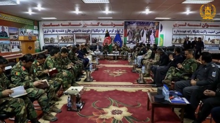 نشست امنیتی در پکتیا  برای بررسی وضعیت زون جنوب +تصاویر