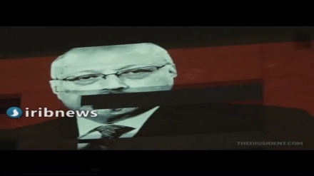 Kaşıkçı görüntüleri BAE ve Suudi Arabistan'ın büyükelçiliği binası duvarına yansıtıldı