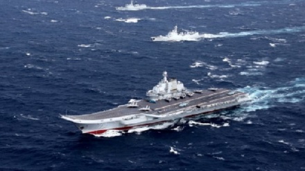 美国航空母舰进入南海