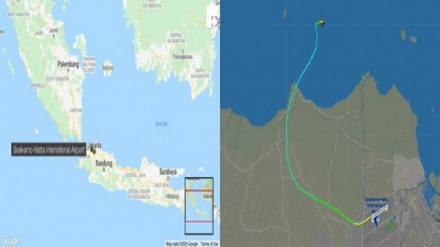 Индонезия самолёти радарлардан ғоиб бўлган пайт (видео) 