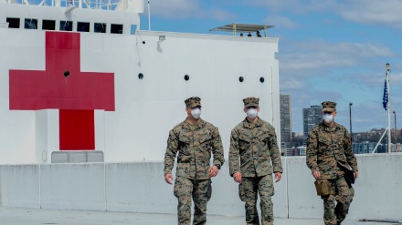 米軍が、同国ロサンゼルス各病院への救援に出動