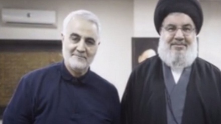 (VIDEO) L'incontro di Qassem Soleimani (48 ore prima del suo martirio) con sayyed Hassan Nasrallah 