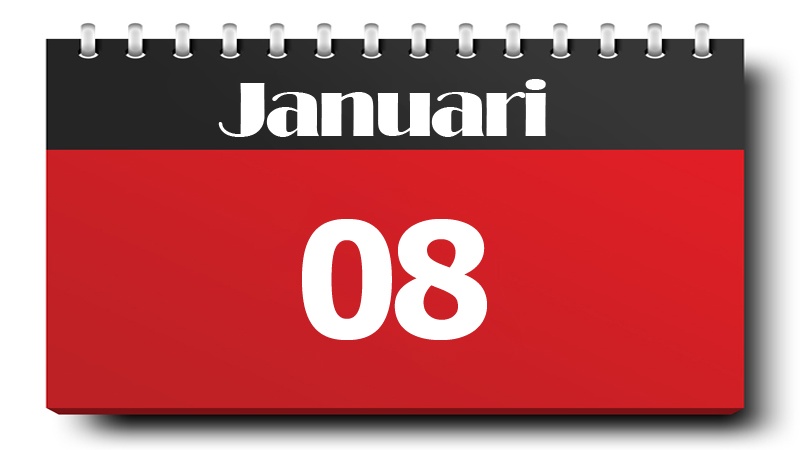 Lintasan Sejarah 8 Januari 2021