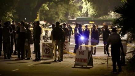 انفجار در نزدیکی سفارت رژیم صهیونیستی در پایتخت هند + فیلم