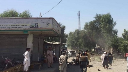  انفجار قرارگاه نیروهای حافظ نظم عمومی در شرق اففانستان + صوت