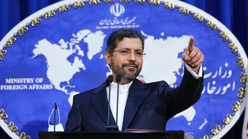 Jubir Kemlu Iran Saeed Khatibzadeh.
