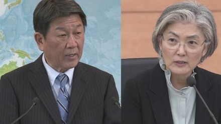 韓日外相が元慰安婦への賠償判決で電話会談　茂木外相が抗議