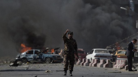 喀布尔市区爆炸