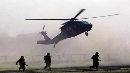 在叙美军使用直升机转移极端组织成员