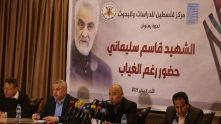 パレスチナ各団体、「ソレイマーニー司令官は、イスラエル政権を存続の危機に追い込んだ」