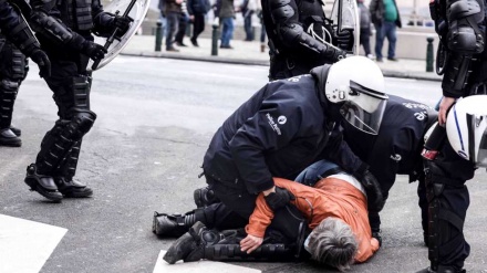  200 arrested at Brussels protest against COVID restrictions 