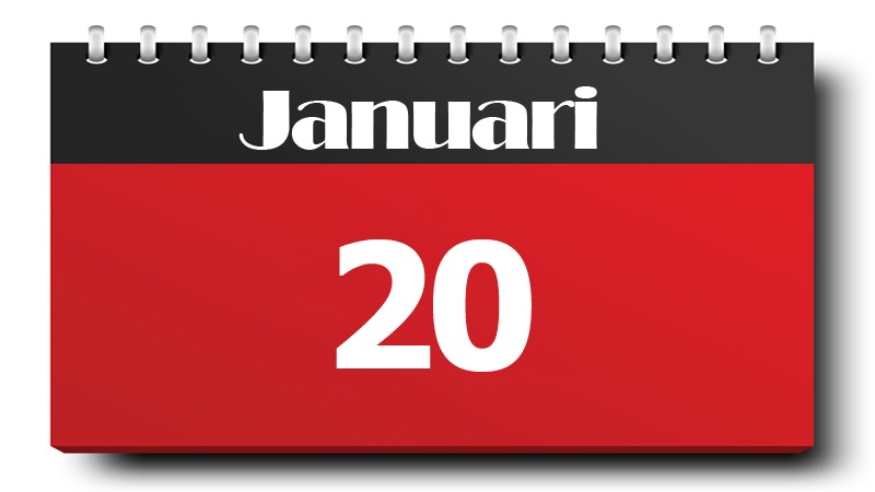 Lintasan Sejarah 20 Januari 2021